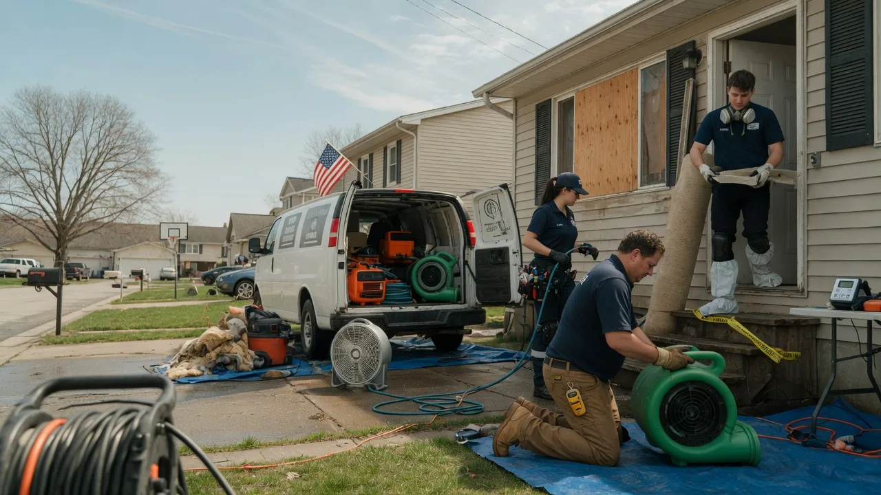 Water Damage Restoration in Orting, WA near me